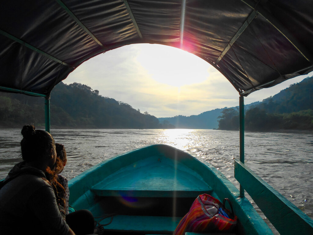 Viajar a Yaxchilán, Chiapas.